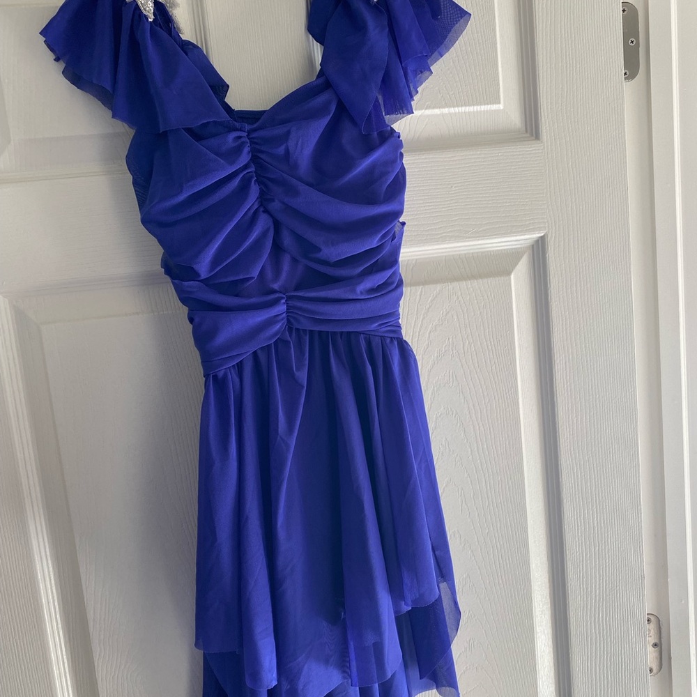 Elegant Blue Lyrical Costume